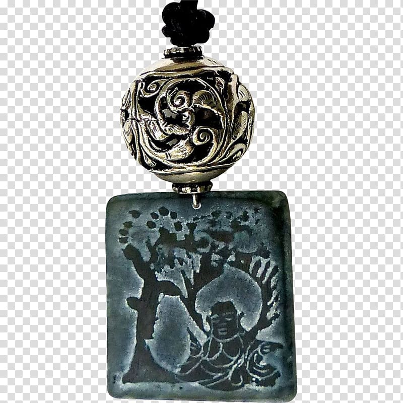 Locket Bodhi Tree Aventurine Jade Charms & Pendants, necklace transparent background PNG clipart