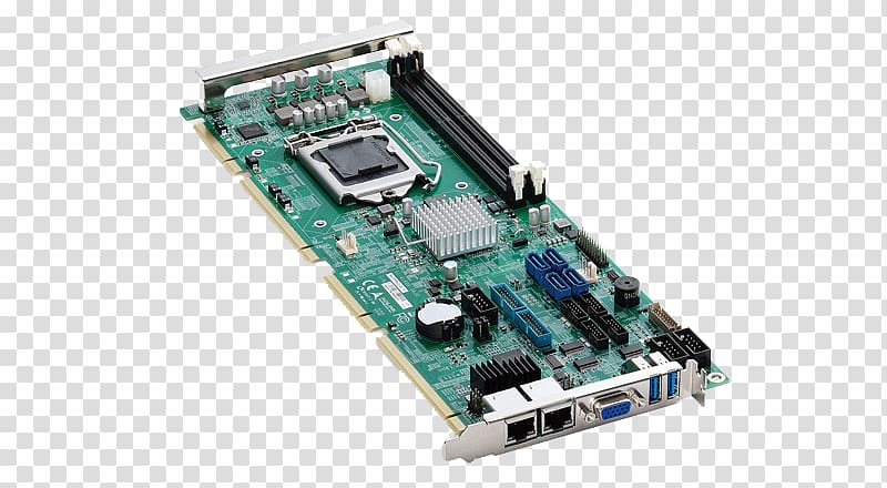 Graphics Cards & Video Adapters Motherboard PICMG 1.3 Central processing unit, Conventional Pci transparent background PNG clipart