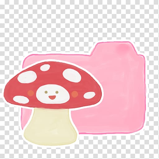 red mushroom and pink camera illustration, pink magenta baby toys, Folder Candy Mushroom transparent background PNG clipart