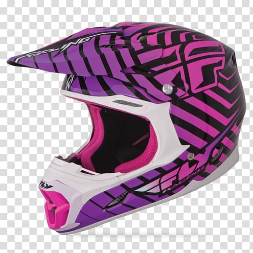 Moto Helmet Purple