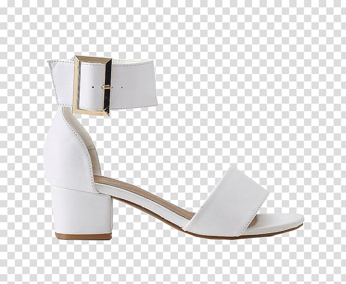 Sandal White Shoe Clothing sizes, sandal transparent background PNG clipart