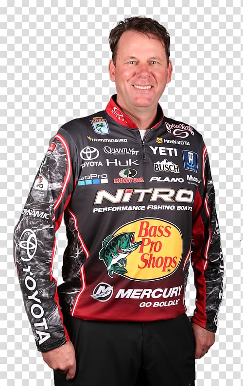 Kevin VanDam T-shirt Bassmaster Classic Bass fishing Bass Anglers Sportsman Society, T-shirt transparent background PNG clipart