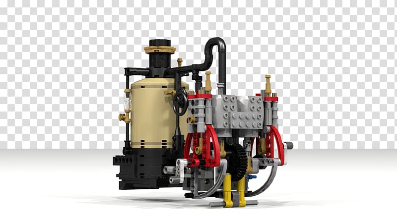 Lego Ideas The Lego Group Fire engine Machine, steam engine transparent background PNG clipart