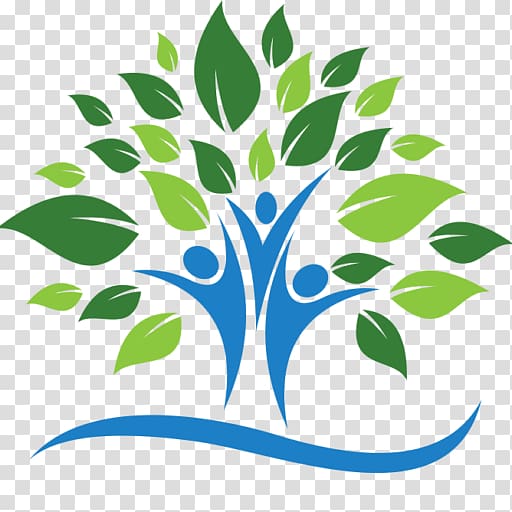 green leafed tree illustration, Psychology Health Logo Psychologist Lifestyle, fit transparent background PNG clipart