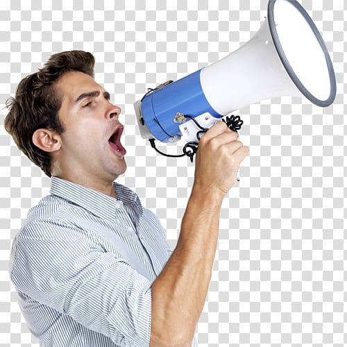 Megaphone Emergency vehicle lighting Morumbi, São Paulo Room Audio, Holding Megaphone transparent background PNG clipart