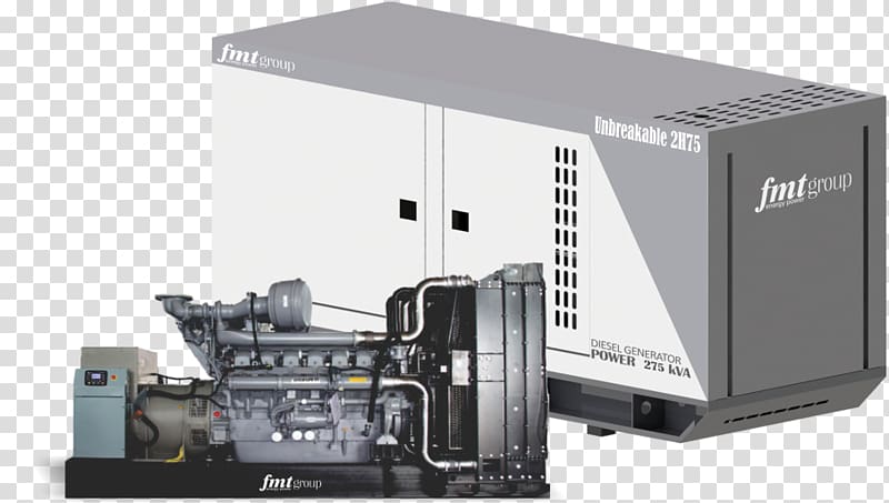 Machine Diesel generator Electric generator Engine-generator Diesel engine, engine transparent background PNG clipart