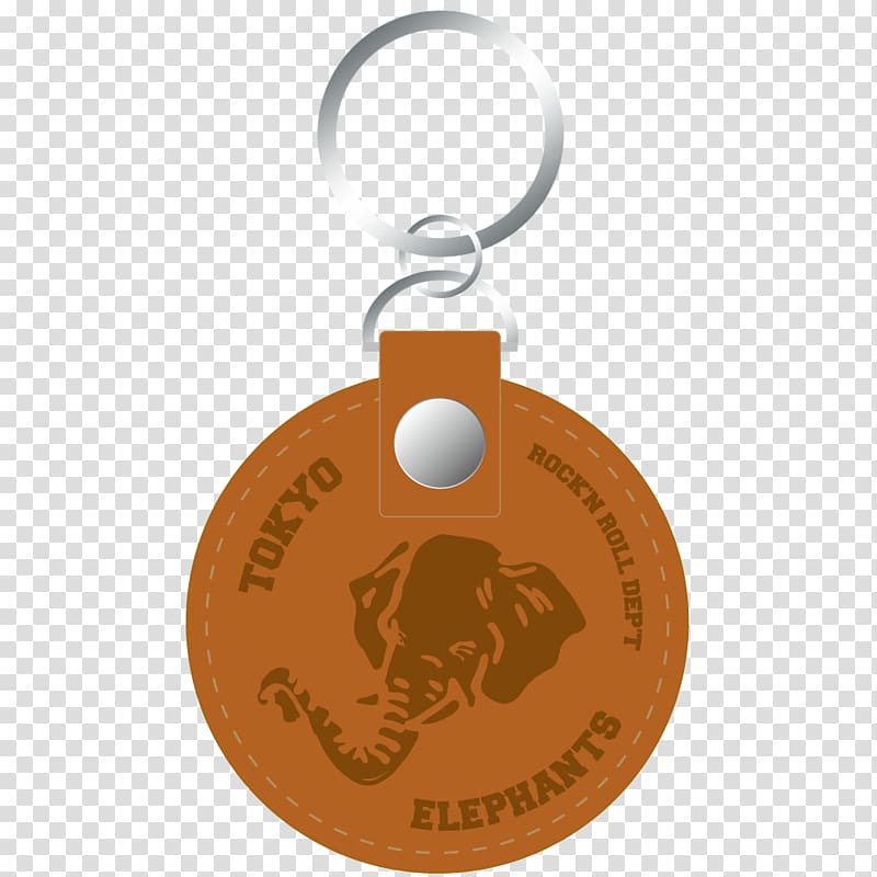 Key Chains T-shirt Elephantidae Keychain Access Orange, key holder transparent background PNG clipart