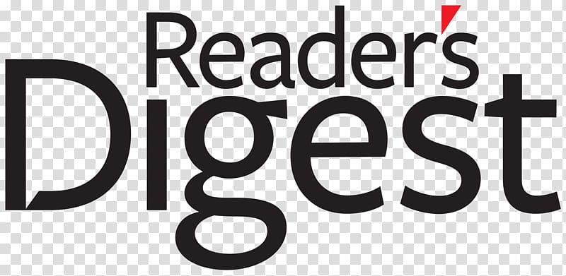 Reader's Digest Logo Trusted Media Brands Digest size Magazine, youth wedding transparent background PNG clipart