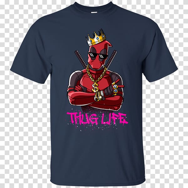 T-shirt Hoodie Clothing Amazon.com, Thug Life transparent background PNG clipart