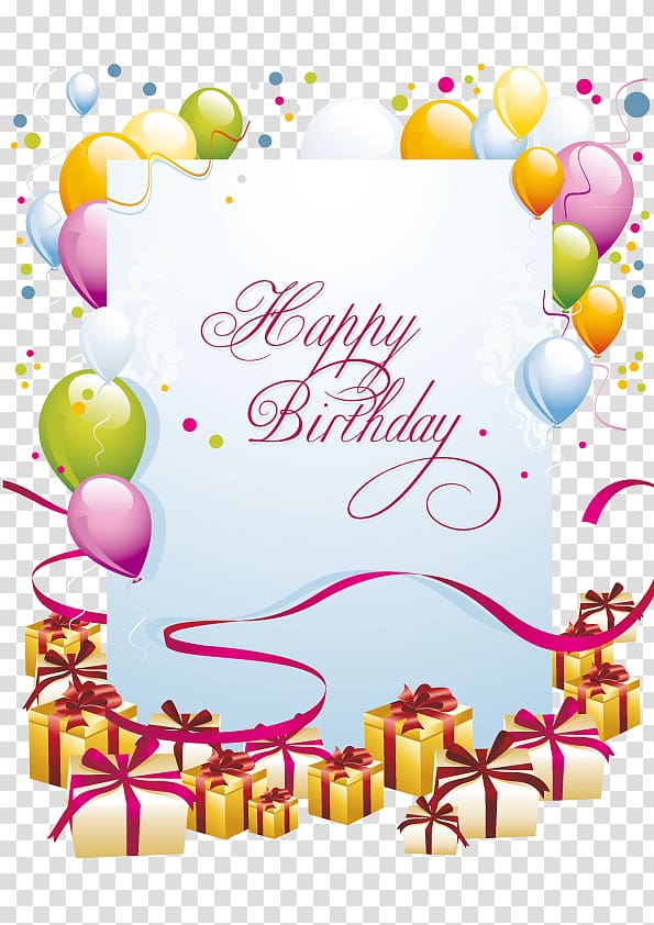 Birthday cake Happy Birthday to You , Birthday cards transparent background PNG clipart