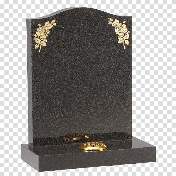 Headstone Granite Memorial Monumental masonry Cemetery, marble gold transparent background PNG clipart