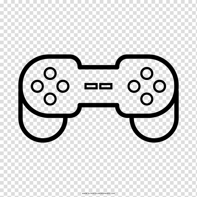 Game Controllers Video game Drawing PlayStation 2, controller transparent background PNG clipart