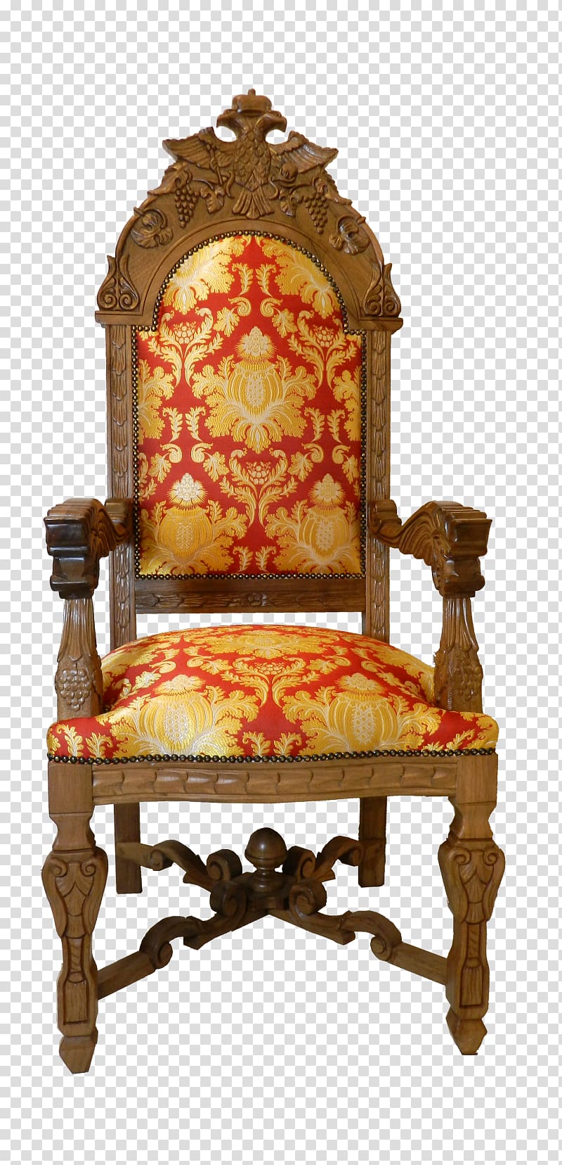 Throne Antique Garden furniture, misleading publicity will receive penalties transparent background PNG clipart
