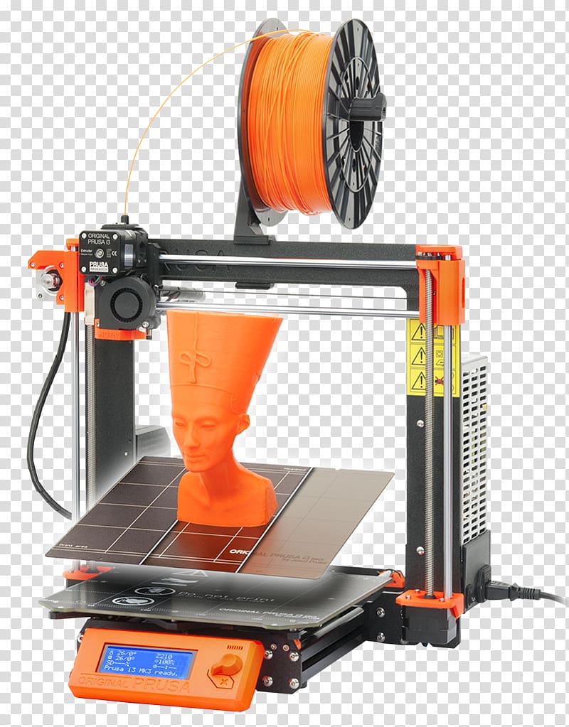 Prusa i3 Prusa Research 3D printing RepRap project, printer transparent background PNG clipart