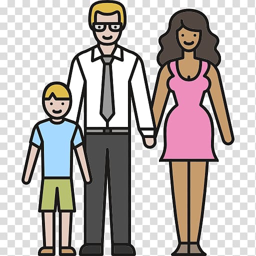 Cartoon Family Stepmother Father , Family transparent background PNG clipart