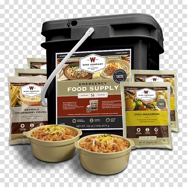 Camping food Survival kit Food storage Meal, Camp Wise transparent background PNG clipart