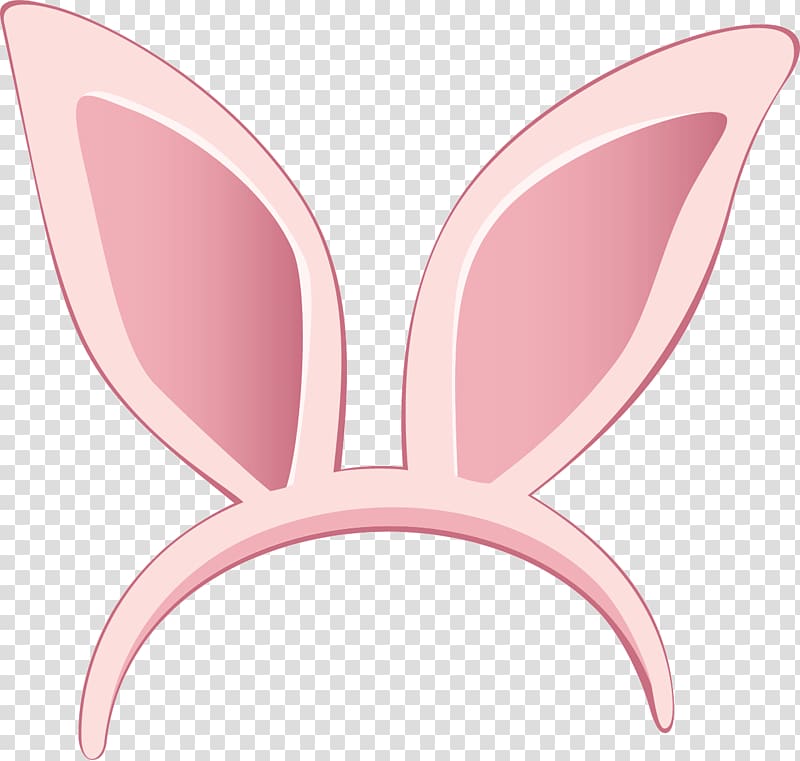 Easter Bunny Hare Rabbit , ears transparent background PNG clipart