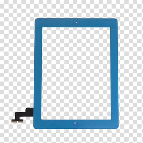 Laptop iPad 2 Display device Computer Touchscreen, screen front transparent background PNG clipart