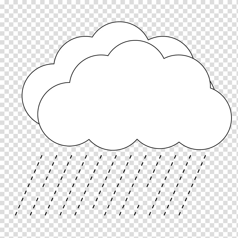 rain clipart outline