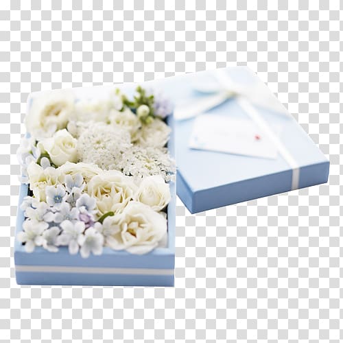 Paper Flower Gift Box Rose, Fireworks box transparent background PNG clipart