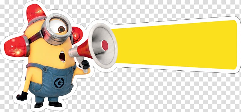 minion holding megaphone, New Year\'s Day Wish Christmas New Year\'s resolution, minions banana transparent background PNG clipart