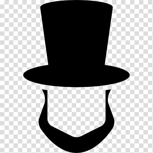 Top hat Beard , bearded transparent background PNG clipart