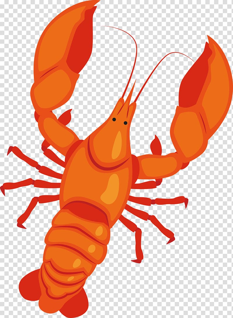 Seafood Lobster Cartoon , Lobster transparent background PNG clipart