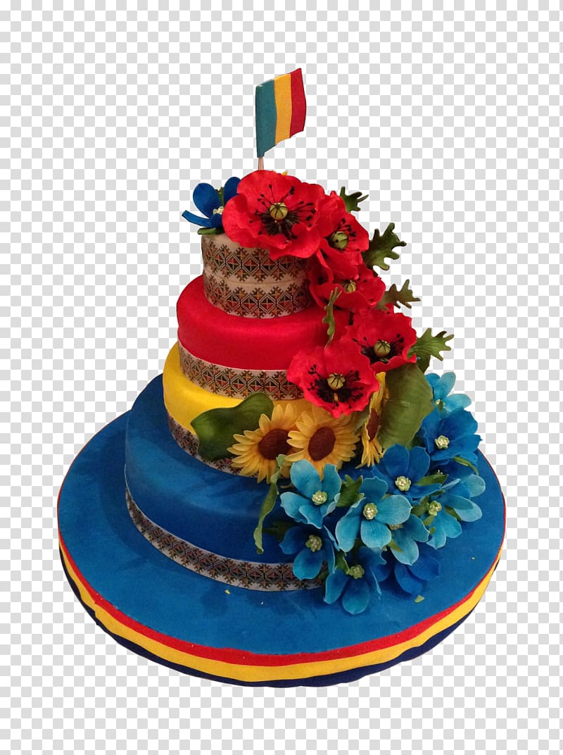 Birthday cake Sugar cake Cake decorating Torte Sugar paste, national day shopping transparent background PNG clipart
