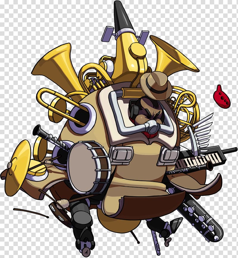 Skullgirls Big band Musical ensemble Animation Game, band transparent background PNG clipart