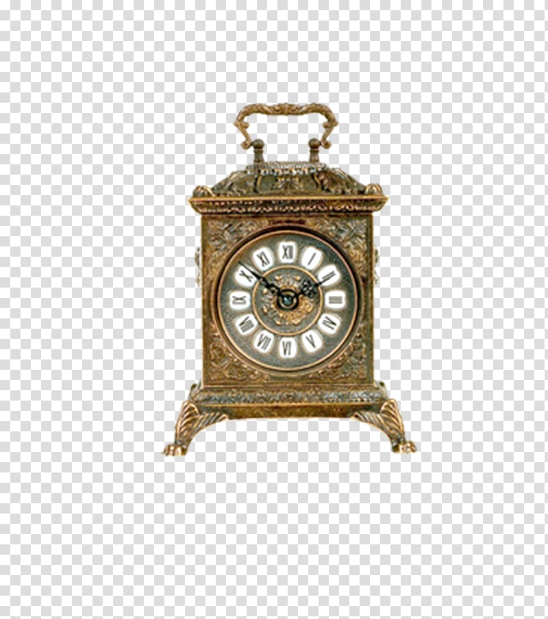 Pendulum clock Antique Watch, clock transparent background PNG clipart