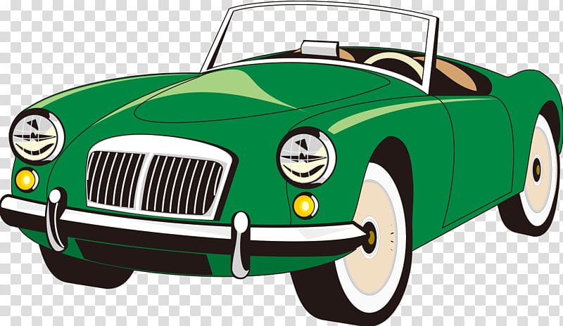 Cartoon Drawing , Cute car transparent background PNG clipart