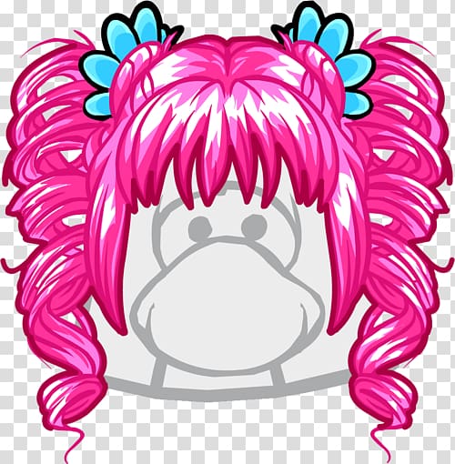 Club Penguin Wikia Head, cotton candy transparent background PNG clipart