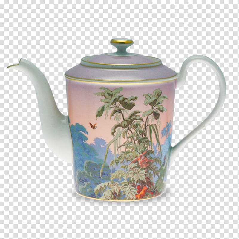 Porcelain Kettle Haviland & Co. Teapot Coffee pot, kettle transparent background PNG clipart