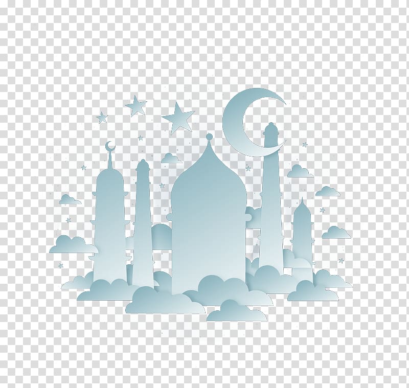 castle silhouette illustration, Islamic architecture , Islamic architecture transparent background PNG clipart