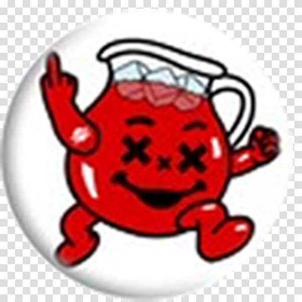 Kool-Aid Man Button Pin, Button transparent background PNG clipart