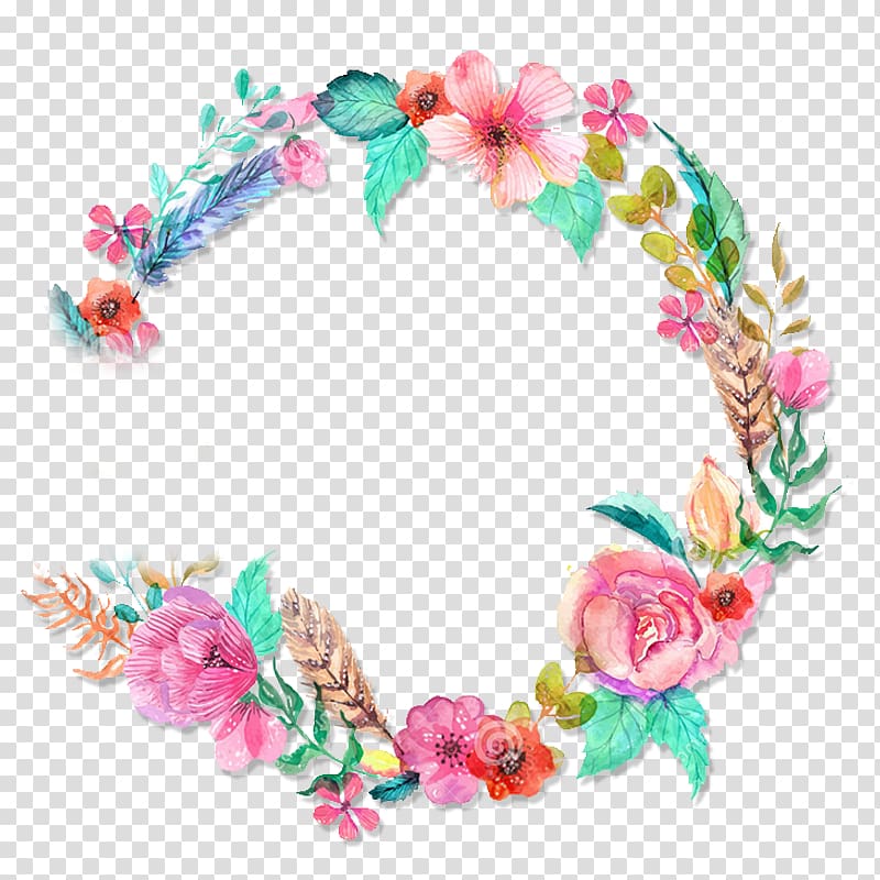 beautiful wreath transparent background PNG clipart