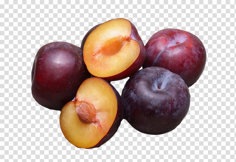 Fruit Food Prune Prunus americana Nectarine, Plum fruit transparent background PNG clipart