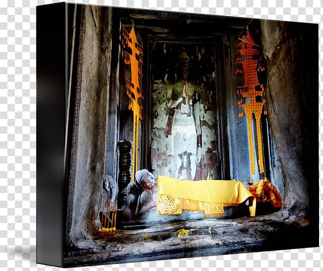 Angkor Wat Painting Cambodian art Work of art, painting transparent background PNG clipart