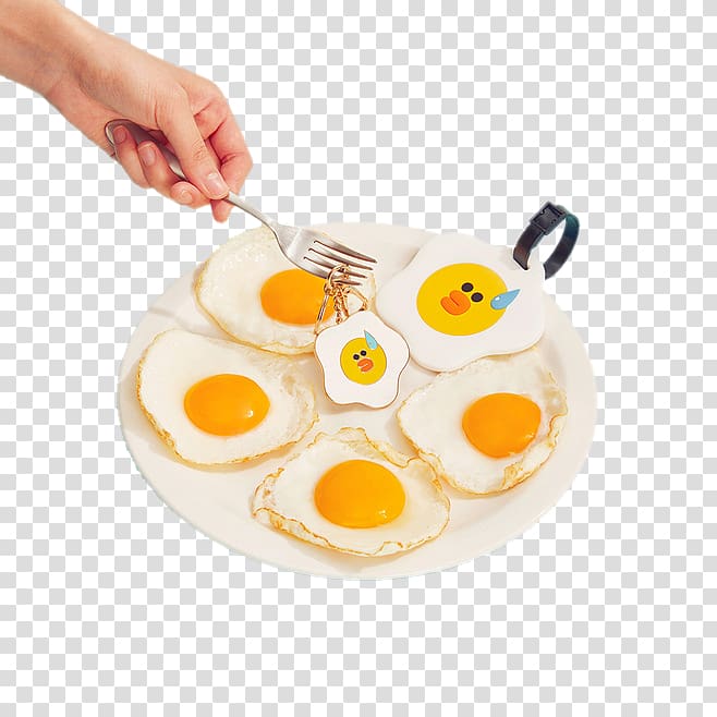 Fried egg Hamburger LINE , Fried eggs transparent background PNG clipart