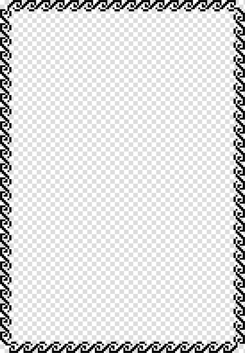 Borders and Frames , a4 transparent background PNG clipart