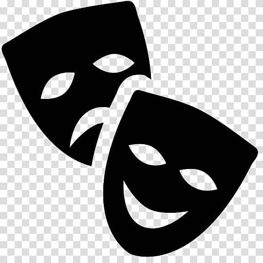 Theatre Mask , mask transparent background PNG clipart