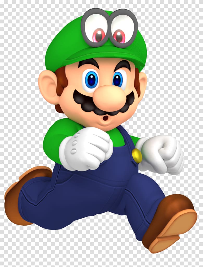Super Mario Odyssey Super Mario 64 DS Luigi Super Mario Galaxy, luigi transparent background PNG clipart