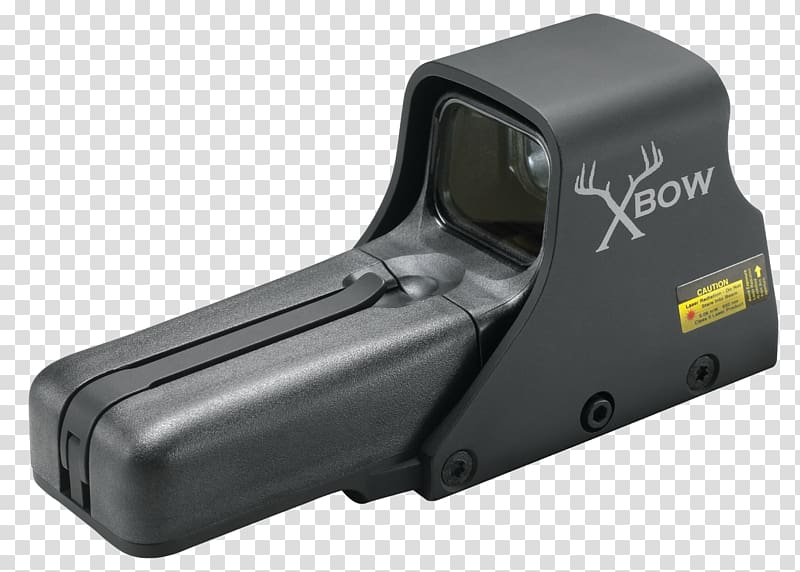 Holographic weapon sight EOTech Red dot sight, weapon transparent background PNG clipart