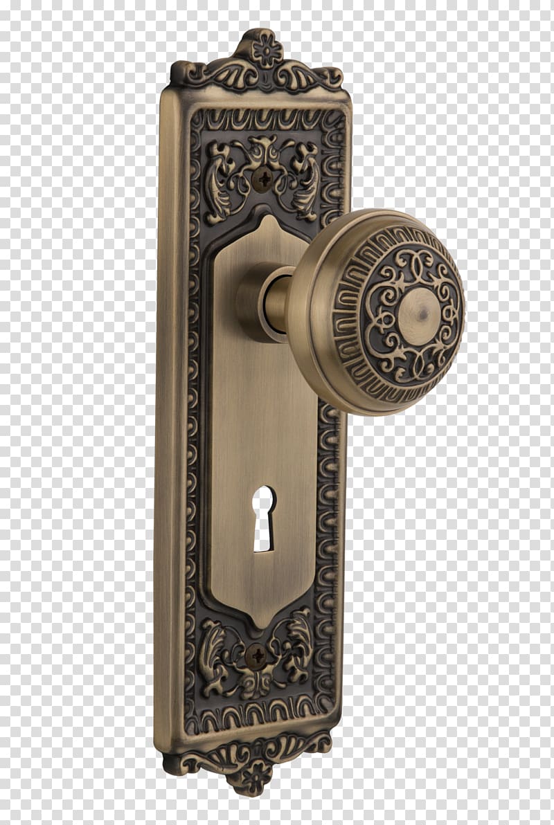 Door handle Mortise lock Lockset, door knob transparent background PNG clipart