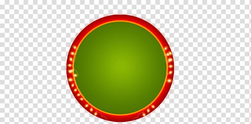 Logo Paper, Green ring lighting effects transparent background PNG clipart