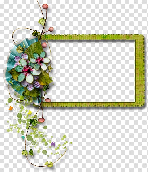 Frames Digital scrapbooking Paper Floral design, design transparent background PNG clipart