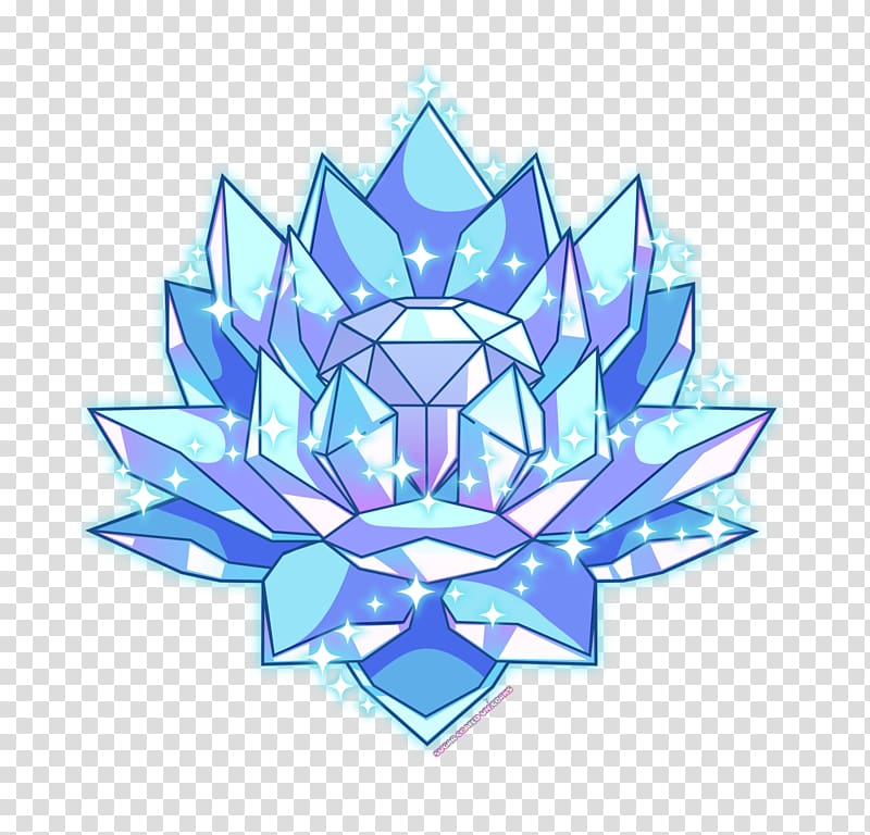 blue crystal , Tattoo Silver Crystal Body art Crystal cluster, others transparent background PNG clipart