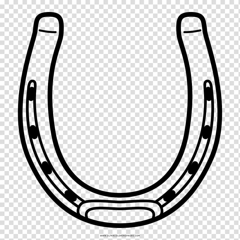 Double Horse Shoe Outline