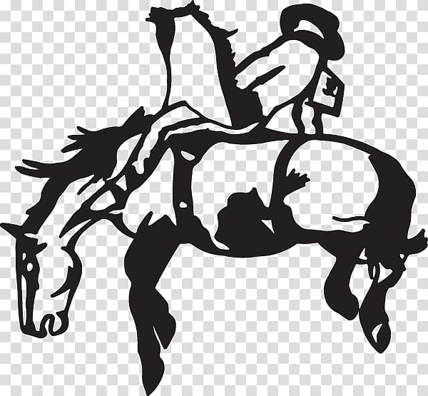 Bronc riding Mustang Bucking Decal Sticker, mustang transparent background PNG clipart
