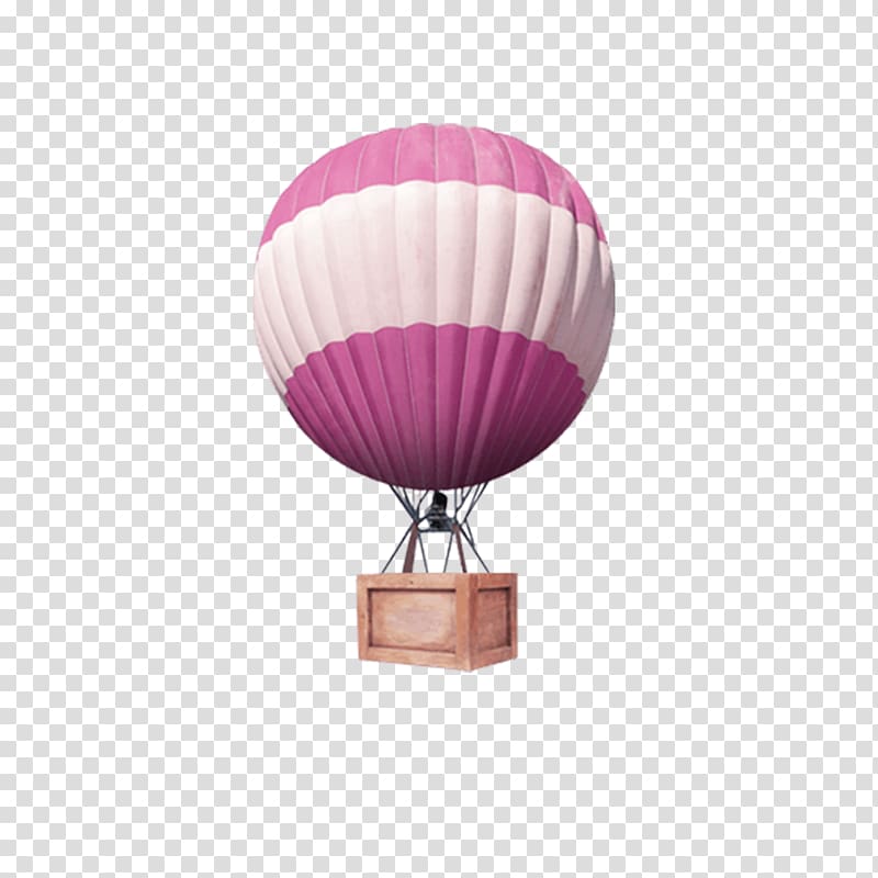 Hot air ballooning Purple, hot air balloon transparent background PNG clipart